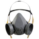 MILLA Полумаска за дихателна защита с 2 филтърни гнезда