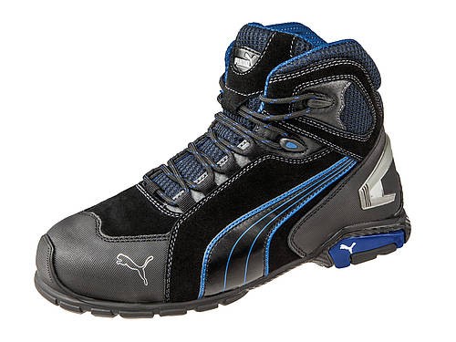 tbps-453-1037-1 Работни обувки PUMA RIO MID BLACK S3 SRC - Image 1