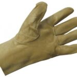 Работни ръкавици кожени от цепена свинска кожа PIGEON