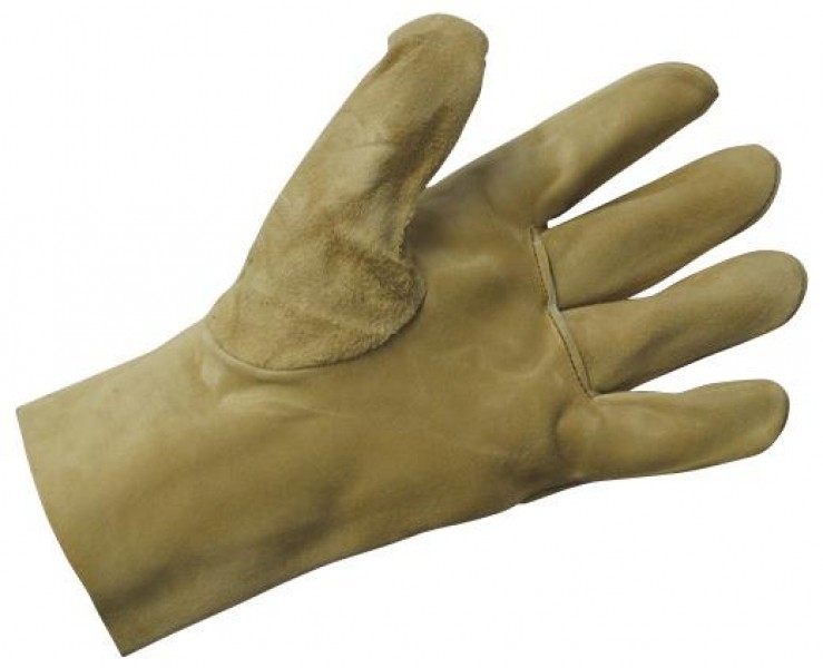 tbps-473-617-1 Работни ръкавици кожени от цепена свинска кожа PIGEON - Image 1