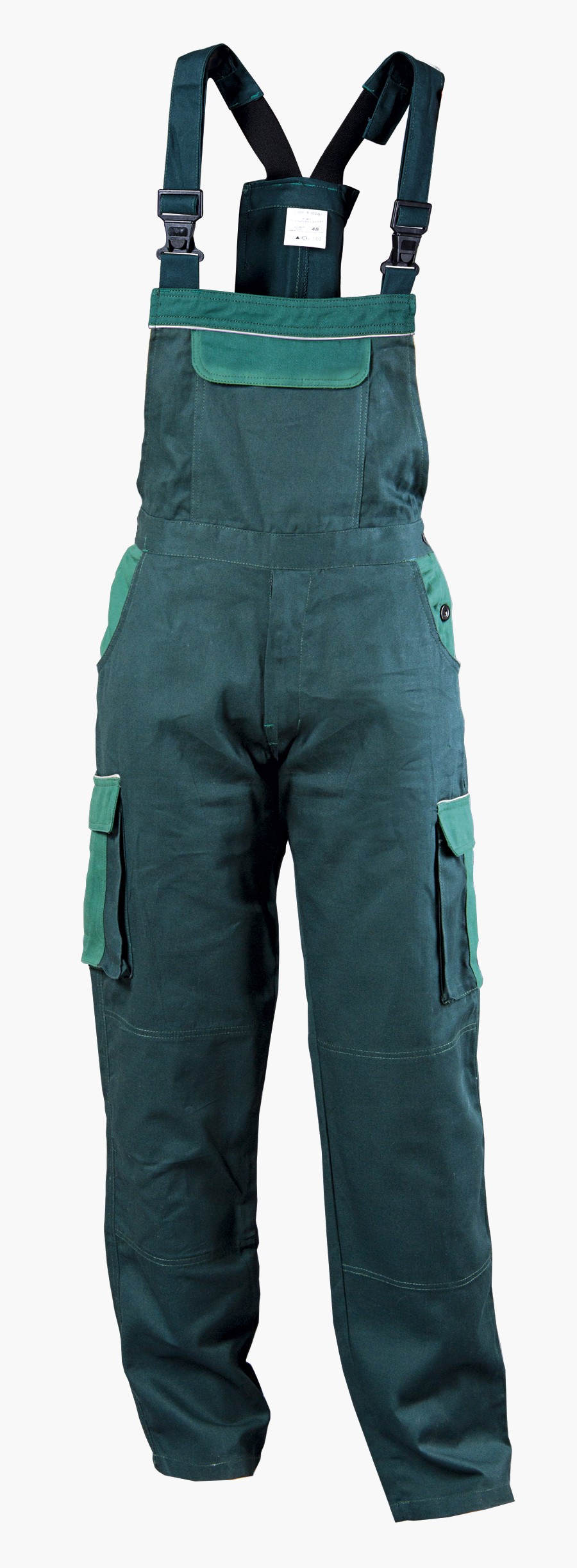 tbps-486-633-1 Работен полугащеризон ASIMO /цвят зелен/ - Image 1