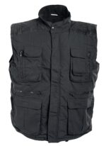 Работен елек DAVIDA черен цвят