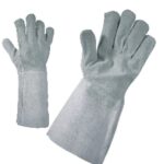 Работни ръкавици за заваряване от телешка кожа MERLIN