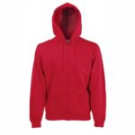 Мъжки спортен суитчер модел ID 428 в червен цвят