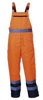 Работен светлоотразителен полугащеризон SKIPPER HV - Image 2