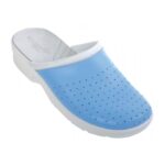 Дамско сабо светло синьо