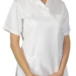 Дамска медицинска туника с къс ръкав 4036